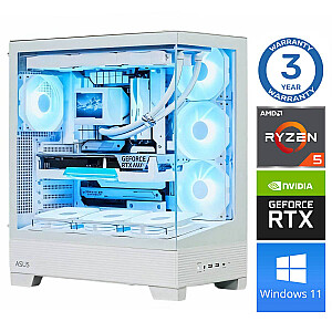 INTOP Ryzen 5 7500F 64GB DDR5 1TB SSD M.2 NVME+4TB RTX5050 8GB WIN11Pro