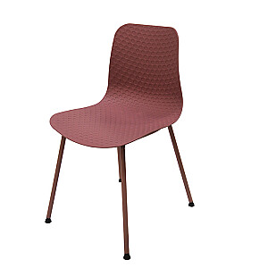 Krēsls PESKARA 48.5x44.5xH80cm rozā 558543