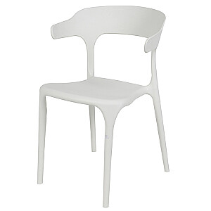 Krēsls SICILIA 52x51xH77cm balts 558527