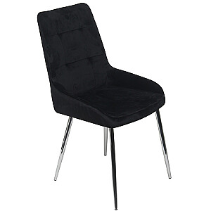 Krēsls APRIL 500x580xH920mm melns 557568