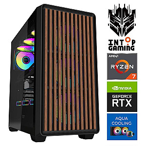 INTOP AQUA Ryzen 7 7700X 32GB DDR5 2TB SSD M.2 NVME+4TB RTX5070 12GB no-OS