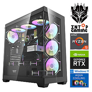 INTOP AQUA Ryzen 5 7500X3D 64GB DDR5 1TB SSD M.2 NVME+4TB RTX5080 16GB
 WIN11Pro