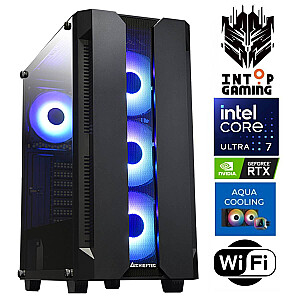 INTOP AQUA Ultra 7 265KF 16GB DDR5 500SSD M.2 NVME+4TB RTX5050 8GB WiFi no-OS