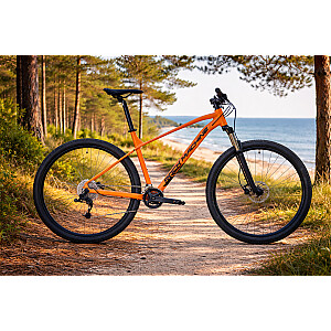 Kalnu velosipēds Rock Machine Manhattan 60 Matte Lava Orange (Rata izmērs: 29 Rāmja izmērs: L)