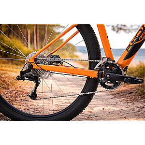 Mountain bike Rock Machine Manhattan 60 Matte Lava Orange (Wheel size: 29 Frame size: M)