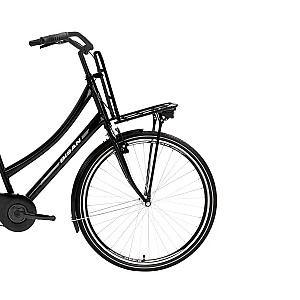 Городской велосипед Bisan Fluante C Glossy Black /Silver (Размер колеса: 700C Размер рамы: 20,5)