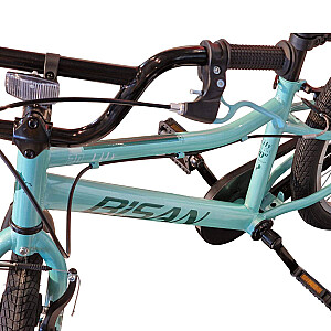 Bērnu velosipēds Bisan Lily V Turquoise (Rata izmērs: 20 Rāmja izmērs: 11)