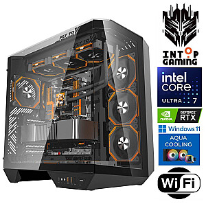 INTOP AQUA Ultra 7 270K Plus 64GB DDR5 1TB SSD M.2 NVME+4TB RTX5070 12GB WiFi WIN11