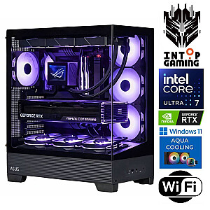 INTOP AQUA Ultra 7 270K Plus 32GB DDR5 1TB SSD M.2 NVME+4TB RTX5050 8GB WiFi WIN11Pro