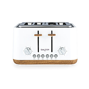 Salter EK5823WHTVDE Toronto  4-Slice Toaster