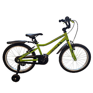 Bērnu velosipēds Bisan Floki V Green/Black (Rata izmērs: 20 Rāmja izmērs: 11)