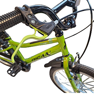 Bērnu velosipēds Bisan Floki V Green/Black (Rata izmērs: 20 Rāmja izmērs: 11)