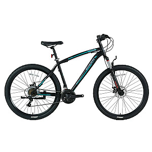 Vīriešu kalnu velosipēds Bisan 29 MTS4600 MD (PR10010447) melns/zils (Rata izmērs: 29 Rāmja izmērs: L)