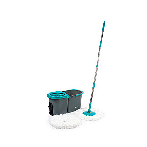 Beldray LA00000006UFEU7 Anti-Bac Dual Comaprtment Spin Mop & Refill Head