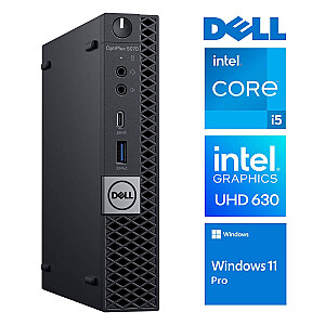 DELL 5070 Micro i5-9500T 16GB 512SSD M.2 NVME WiFi WIN11Pro