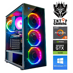 INTOP Ryzen 5 4500 16GB 500SSD M.2 NVME GTX1650 4GB win11