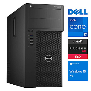 DELL 3620 Tower i7-7700 32GB 256SSD M.2 NVME RX560 4GB WIN10Pro