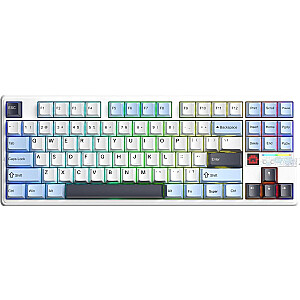 Gasket F87 Pro V2 Glacier Blue Star Vector RGB Tastatūra