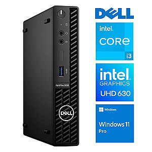 DELL 3090 Micro i3-10100 16GB 1TB SSD M.2 NVME WiFi WIN11Pro