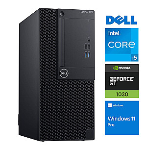 DELL 3060 Tower i5-8500 16GB 512SSD M.2 NVME GT1030 2GB WIN11Pro