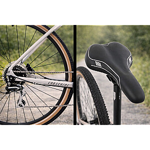 Kalnu velosipēds Rock Machine Crossride 300 Gloss Silver/Black/Grey (Rata izmērs: 29 Rāmja izmērs: L)
