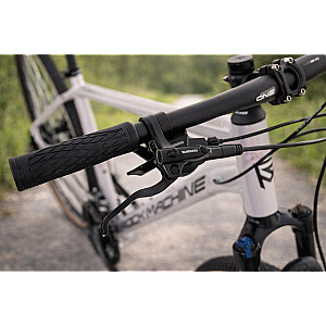 Kalnu velosipēds Rock Machine Crossride 300 Gloss Silver/Black/Grey (Rata izmērs: 29 Rāmja izmērs: L)