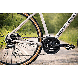 Горный велосипед Rock Machine Crossride 300 Gloss Silver/Black/Grey (Размер колеса: 29 Размер рамы: M)