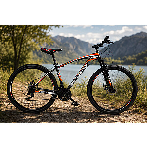 Mountain bike Reset Derek Black/Red (Wheel size: 29 Frame size: L)