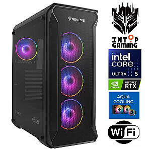 INTOP AQUA Ultra 5 250KF Plus 32GB DDR5 2TB SSD M.2 NVME+4TB RTX5070 12GB WiFi no-OS