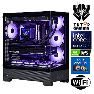 INTOP AQUA Ultra 5 250KF Plus 16GB DDR5 1TB SSD M.2 NVME+4TB RTX5060Ti 16GB WiFi no-OS