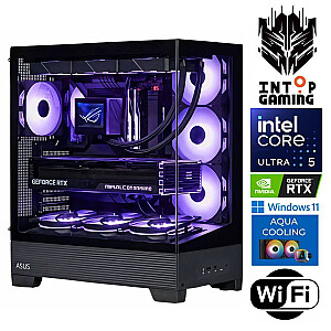 INTOP AQUA Ultra 5 250KF Plus 16GB DDR5 1TB SSD M.2 NVME+4TB RTX5060Ti 16GB WiFi WIN11Pro