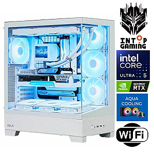 INTOP AQUA Ultra 5 250KF Plus 64GB DDR5 1TB SSD M.2 NVME+4TB RTX5050 8GB WiFi no-OS