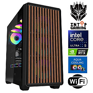 INTOP AQUA Ultra 5 250KF Plus 32GB DDR5 1TB SSD M.2 NVME+4TB RTX5070 12GB WiFi no-OS