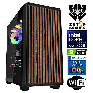 INTOP AQUA Ultra 5 250KF Plus 32GB DDR5 1TB SSD M.2 NVME+4TB RTX5050 8GB WiFi WIN11