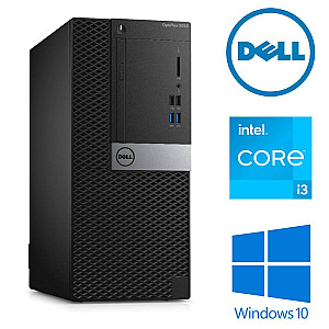 Dell 5050 Tower i3-6100 16gb 256GB nvme + 500 hdd  W10P Renew