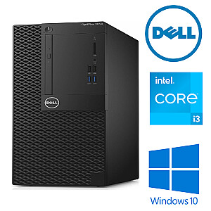 Dell 3050 Tower i3-7100 8GB 256GB SSD + 160GB HDD W10P Renew