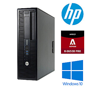 HP 705 G2 SFF A8-8650B 8GB 256GB SSD + 300GB HDD W10P Renew