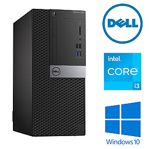 Dell 5050 MT i3-7100 16GB 256GB M.2 NVME + 300GB HDD W10P Renew