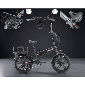 Складной электрический велосипед Skyjet GTIII PRO PLUS Black