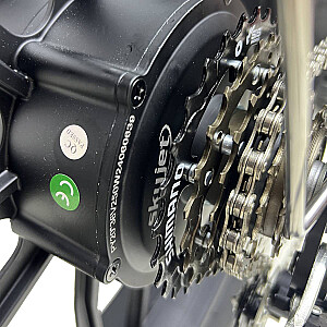Folding electric bicycle Skyjet Robusto Black