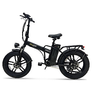 Folding electric bicycle Skyjet Robusto Black