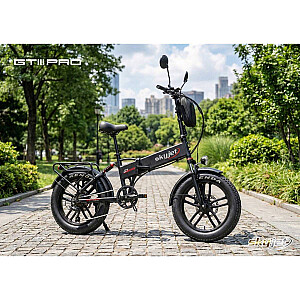 Saliekamais elektriskais velosipēds Skyjet GTIII PRO Black
