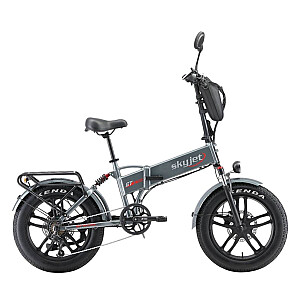 Saliekamais elektriskais velosipēds Skyjet GTIII PRO Grey
