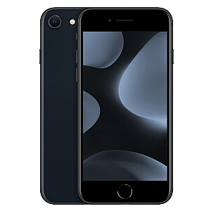 Apple iPhone SE (2022) 64GB Midnight Prekė iš ekspozicijos Garantija 1 metai