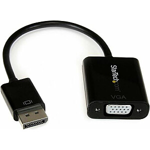 StarTech DisplayPort kabelis - D-Sub (VGA) 0,1 m melns (DP2VGA3)