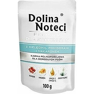 Dolina Noteci Dolina Noteci Premium с телятиной, помидорами и пастой Małe Rasy 100 г