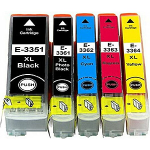 Activejet AE-33CNX Cyan Ink для принтера Epson (Epson 33XL T3362 Replacement) Supreme