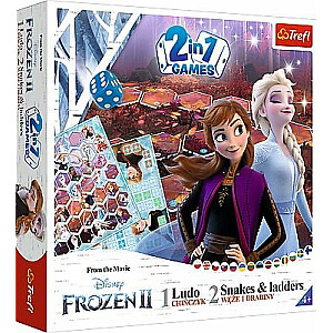 TREFL FROZEN Настольная игра 2 в 1 Frozen II