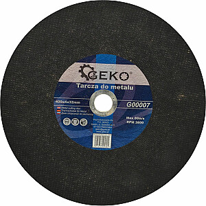 Geko disks metālam 400x4x32 (G00007)