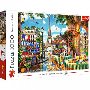 TREFL Puzzle 1000 Утро в Париже